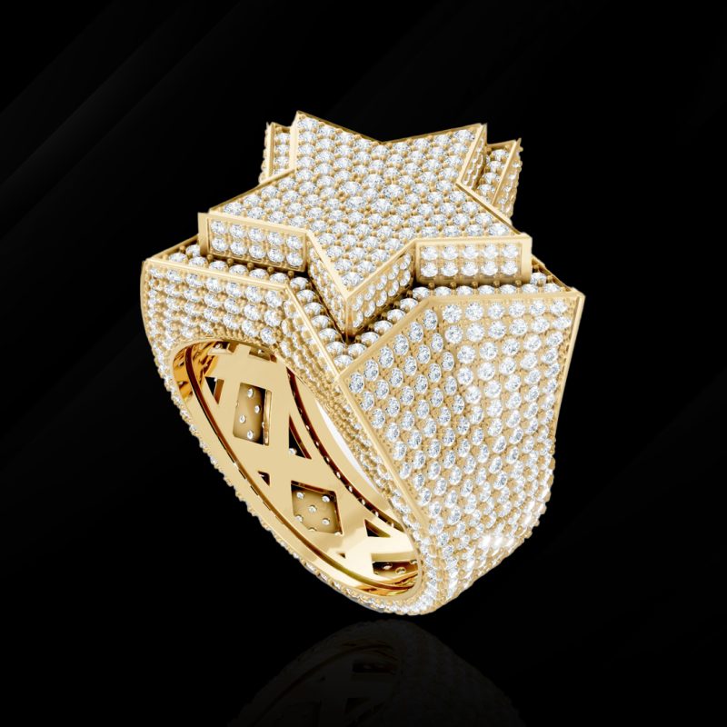 Diamond Star Ring